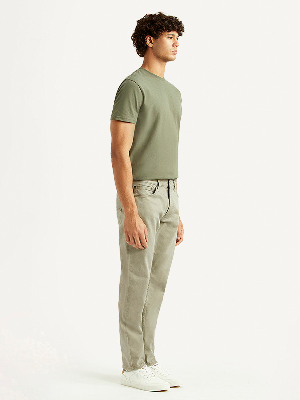 Men's 511 Light Green Slim Fit Mid Rise Jeans