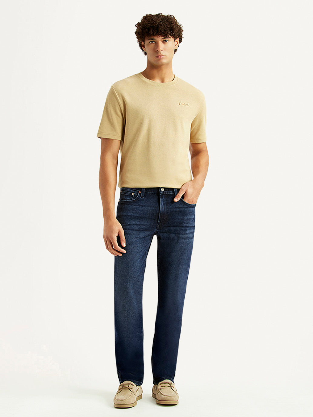 Men's 511 Navy Slim Fit Mid Rise Jeans