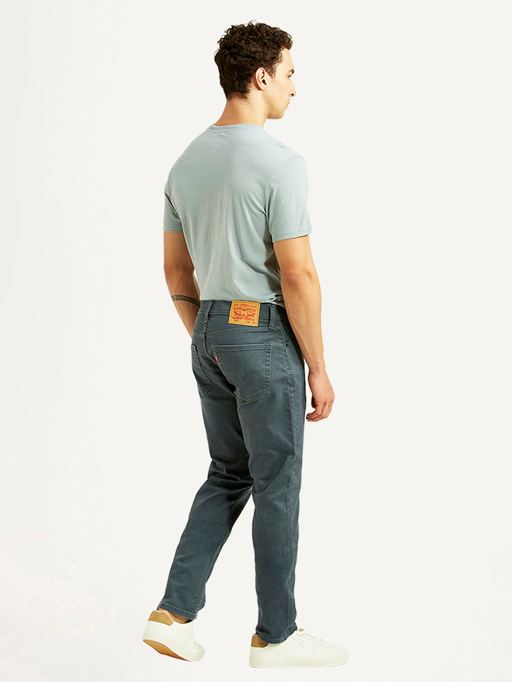 Men's 511 Blue Slim Fit Mid Rise Jeans