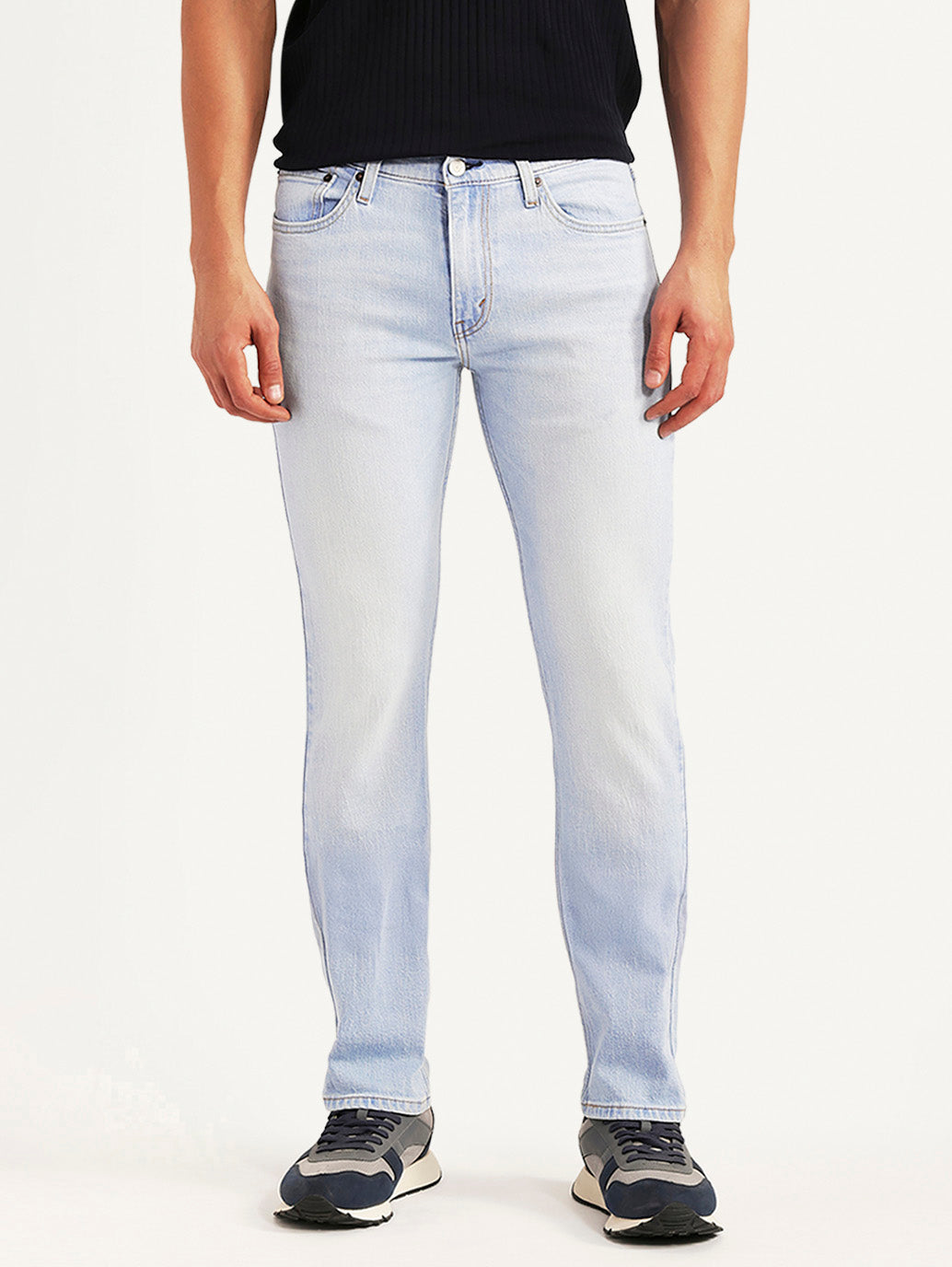 Men's 511 Light Blue Slim Fit Mid Rise Jeans
