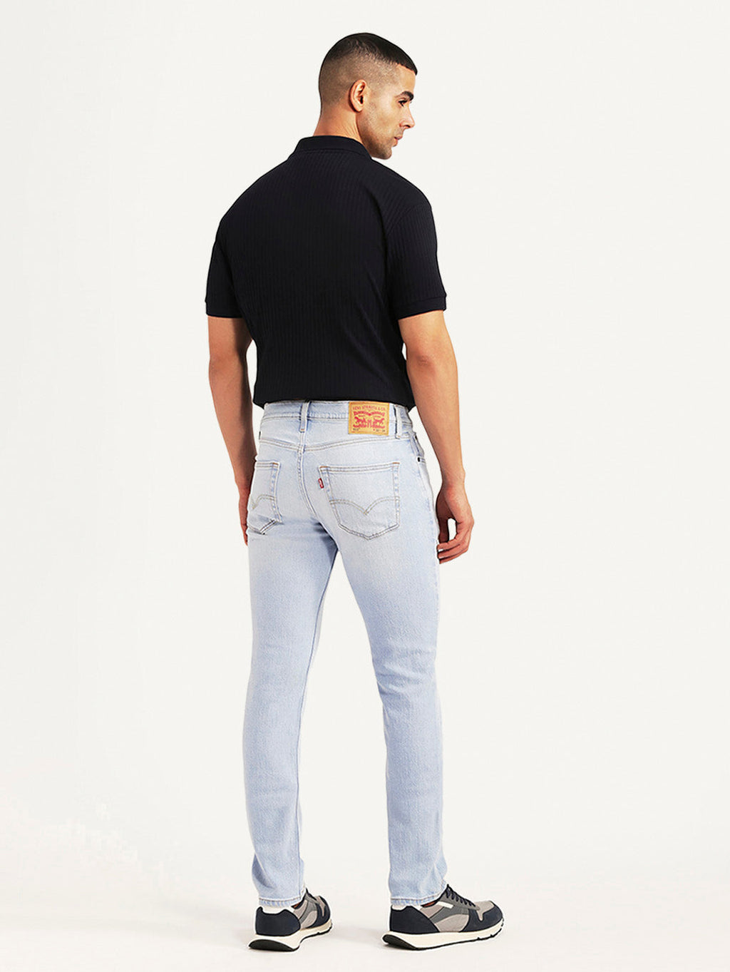 Men's 511 Light Blue Slim Fit Mid Rise Jeans