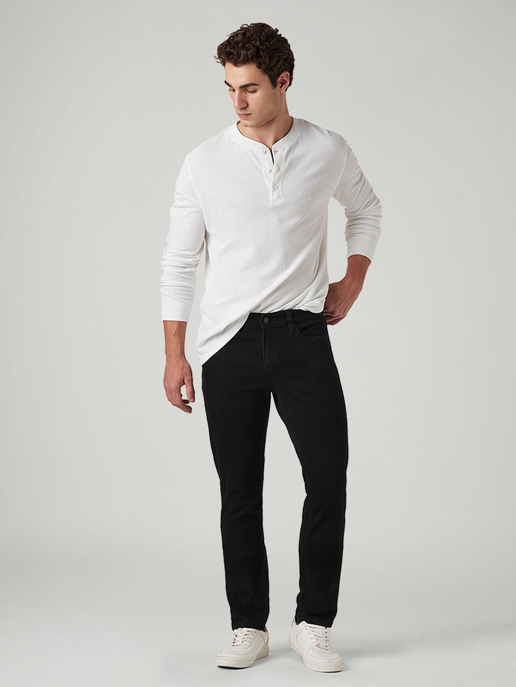 Mens 511 Mid Rise Slim Fit Cotton Stretch Blend Jeans