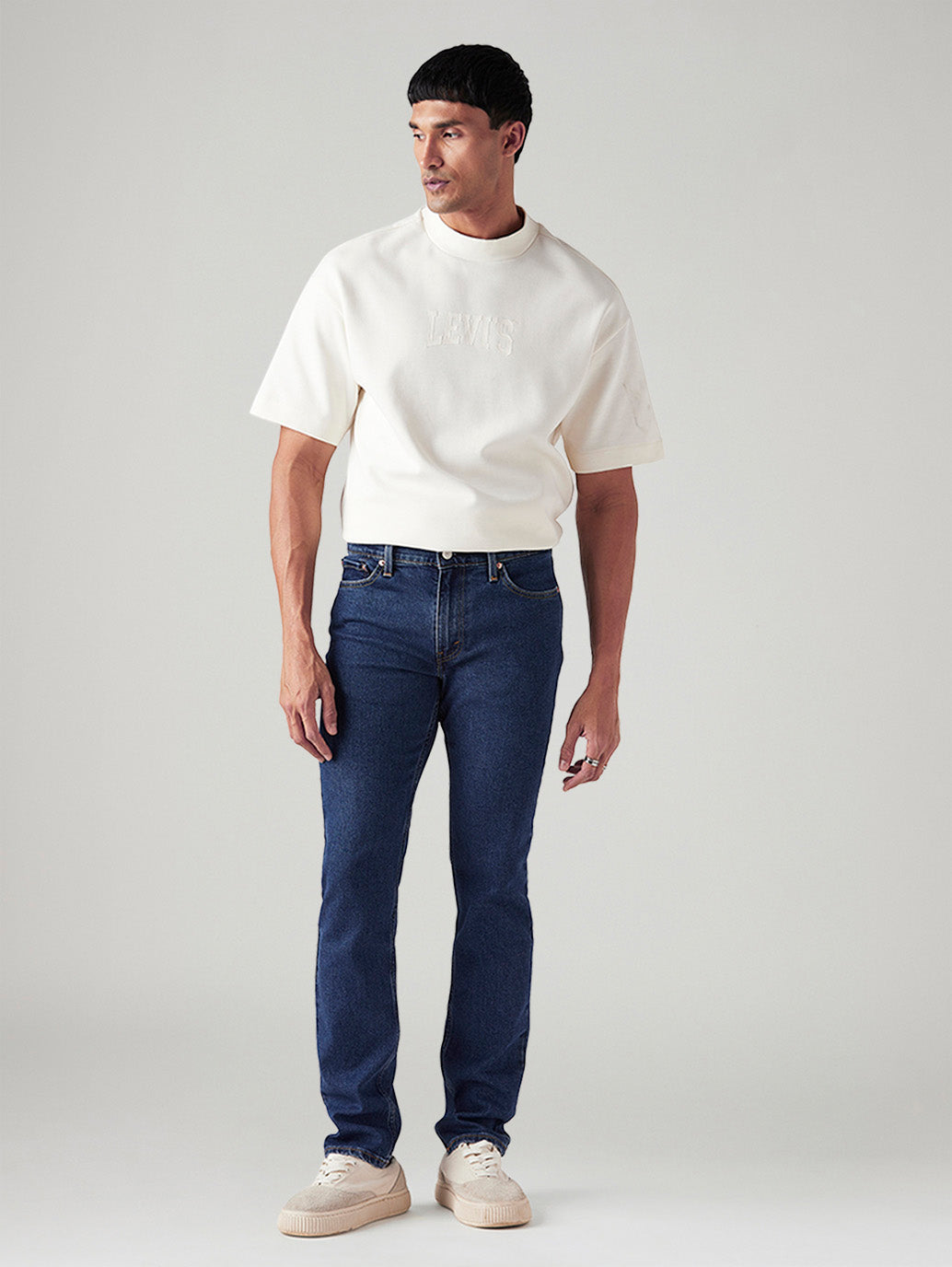 Men's 511 Blue Slim Fit Mid Rise Jeans