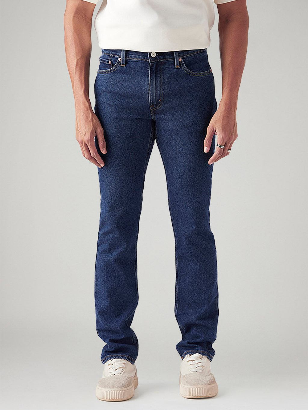 Men's 511 Blue Slim Fit Mid Rise Jeans