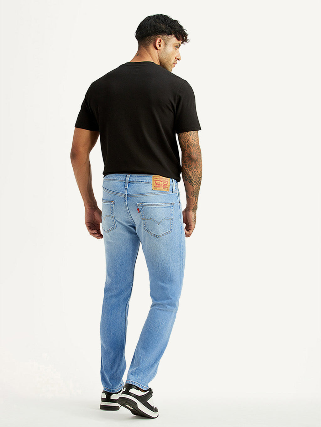 Men's 511 Light Blue Slim Fit Mid Rise Jeans