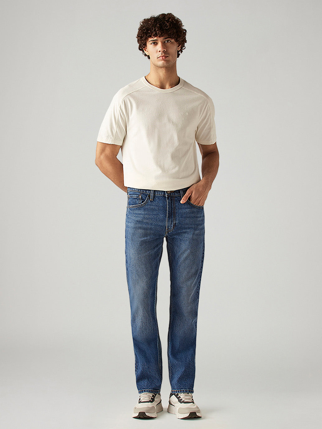Men's 511 Blue Slim Fit Mid Rise Selvedge Jeans