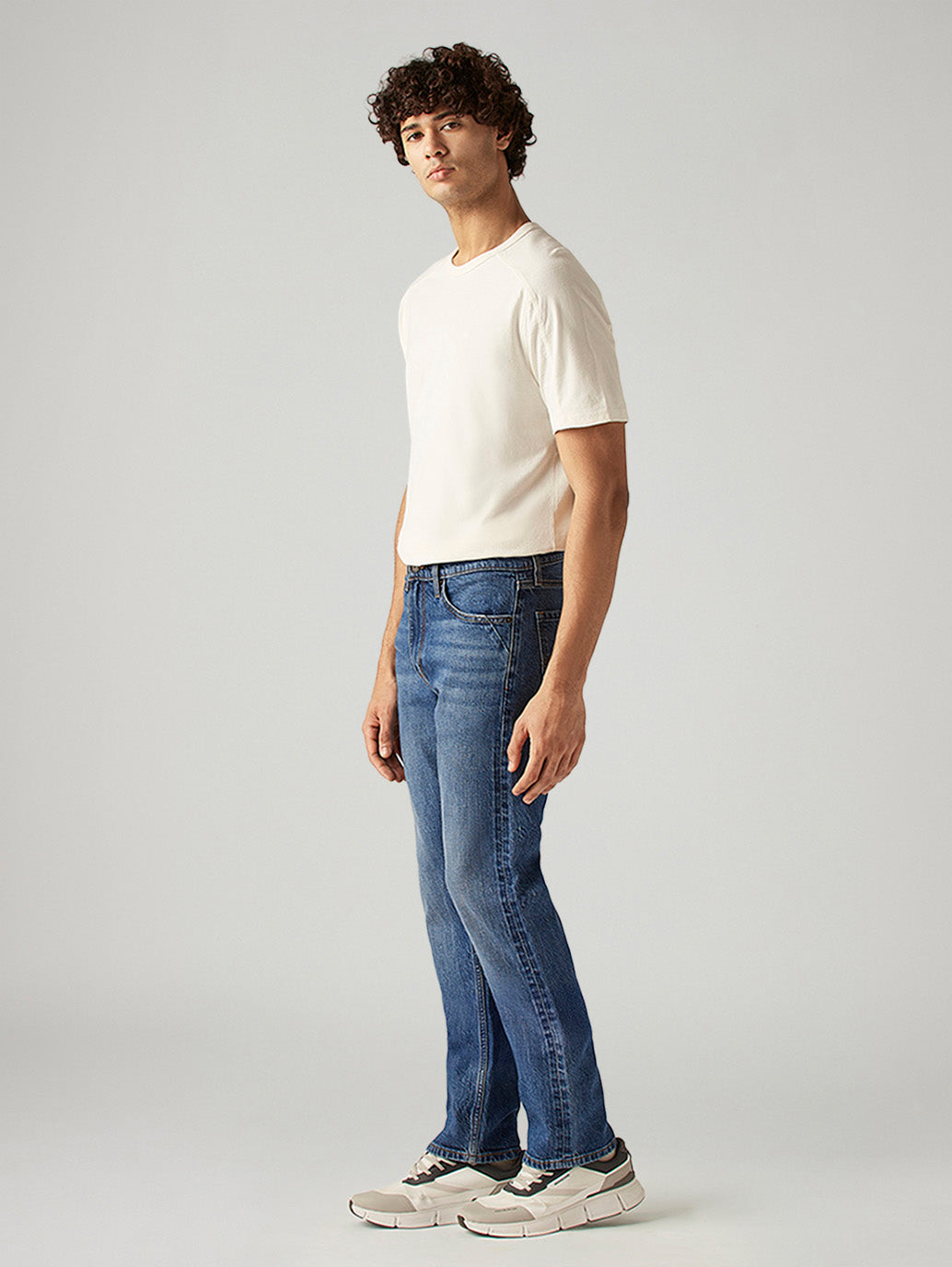 Men's 511 Blue Slim Fit Mid Rise Selvedge Jeans