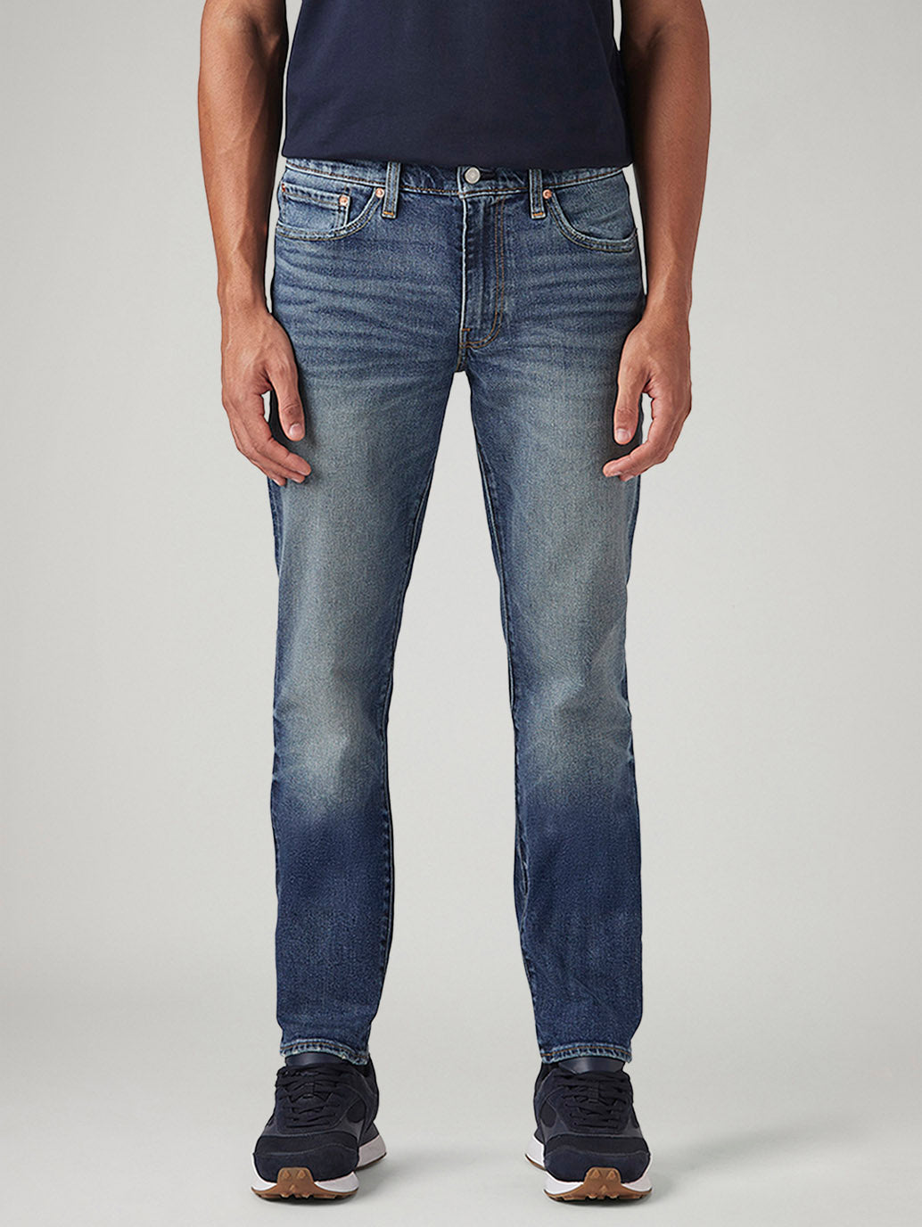 Men's 511 Blue Slim Fit Mid Rise Jeans