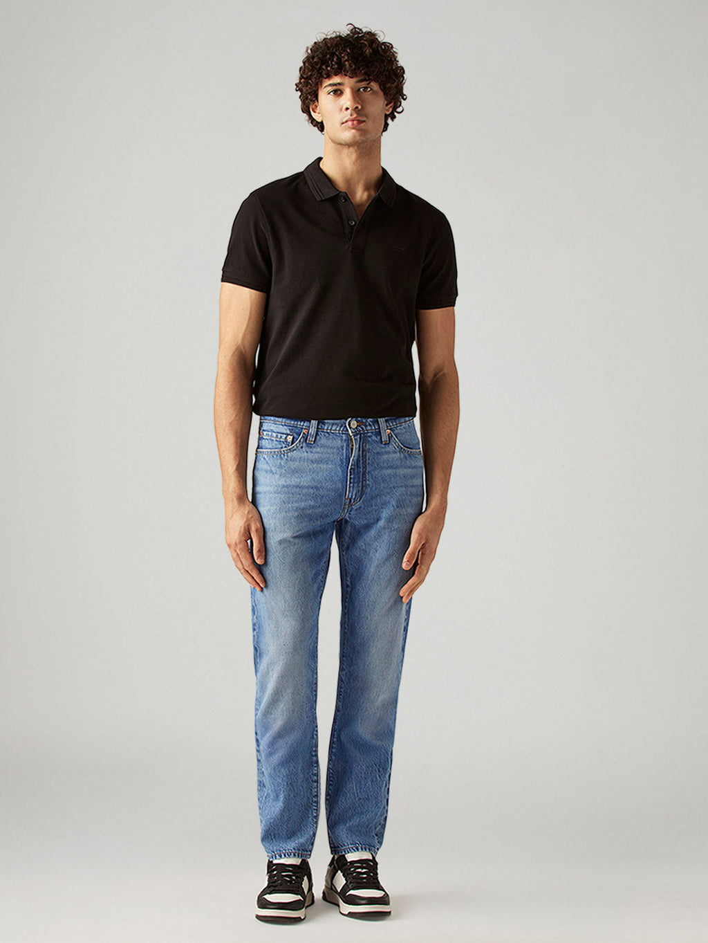 Men's 511 Blue Slim Fit Mid Rise Selvedge Jeans
