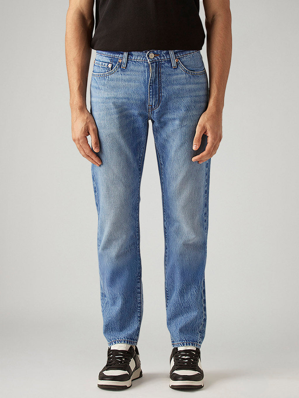 Men's 511 Blue Slim Fit Mid Rise Selvedge Jeans