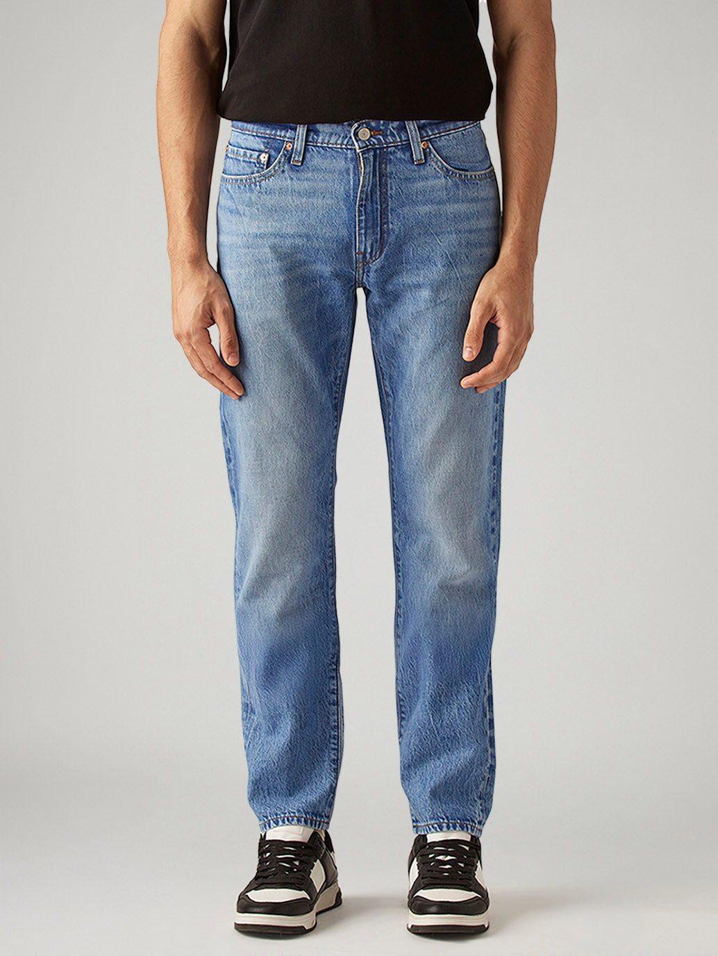 Men's 511 Blue Slim Fit Mid Rise Selvedge Jeans