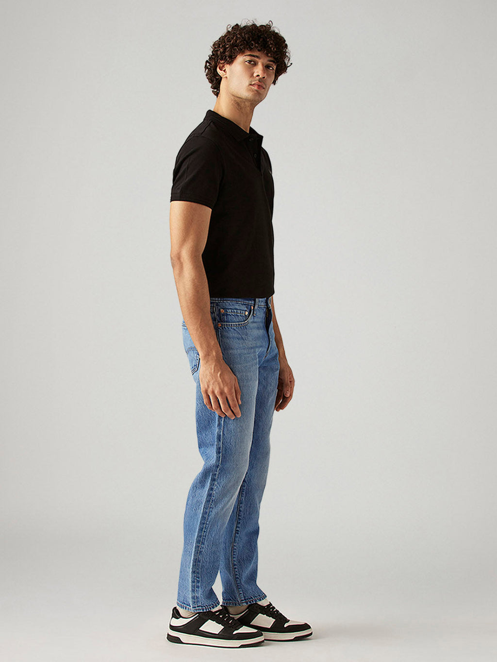 Men's 511 Blue Slim Fit Mid Rise Selvedge Jeans