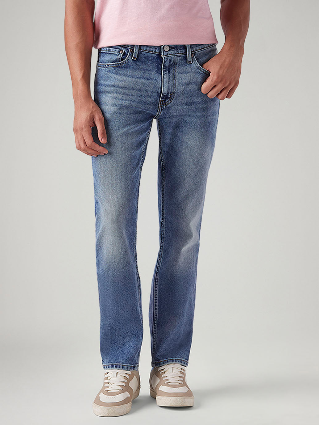 Men's 511 Blue Slim Fit Mid Rise Jeans