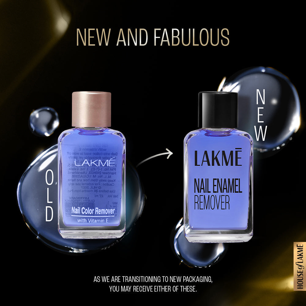 Lakmē Liquid Nail Polish Remover With Vitamin E, 27ml