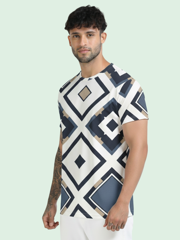 Men All-Over Cotton T-Shirt
