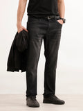 Classic Slim Fit Denim Jeans  | Dark Grey