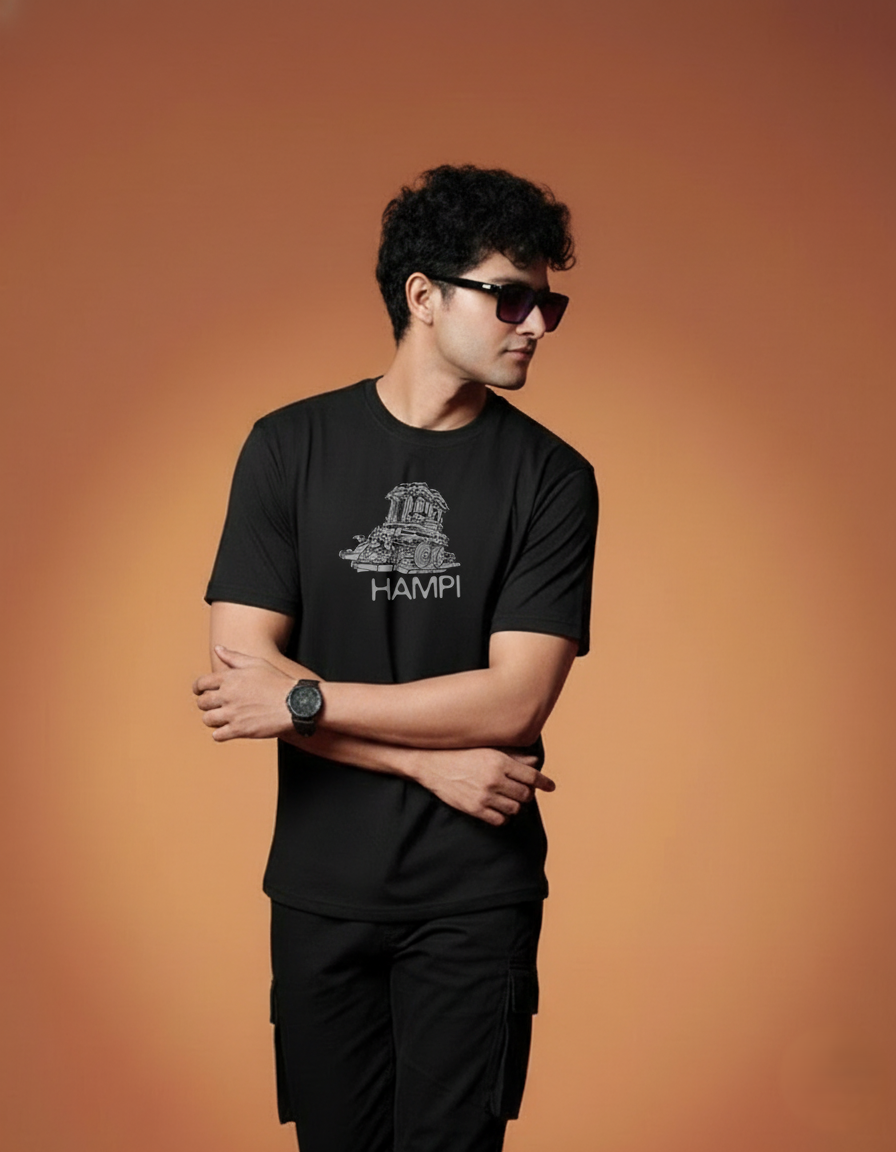 Men Printed Regular Cotton T-Shirt