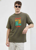 Men Oversized Cotton T-Shirt