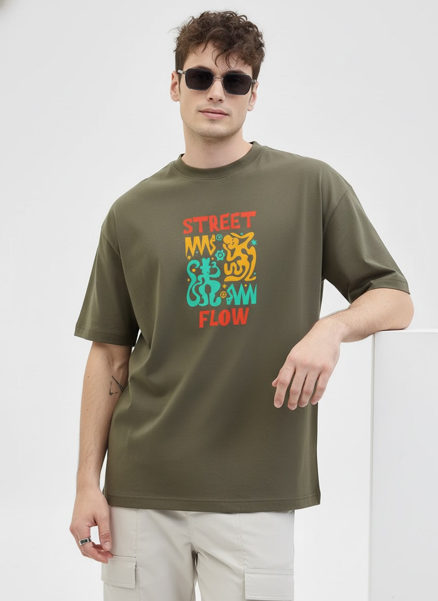 Men Oversized Cotton T-Shirt