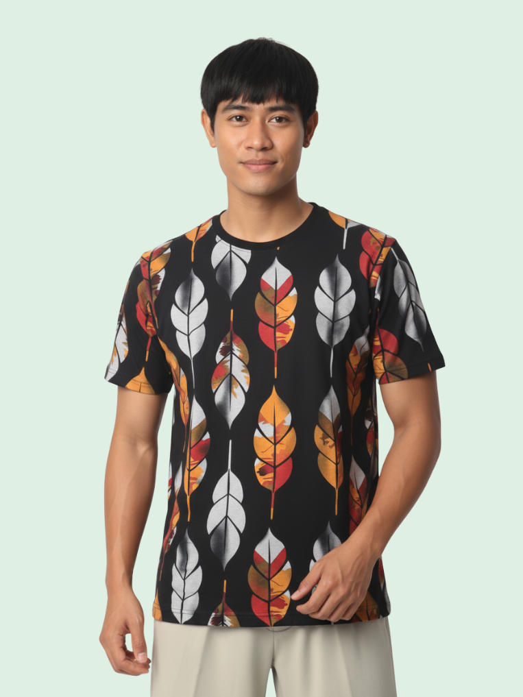 Men All-Over Cotton T-Shirt