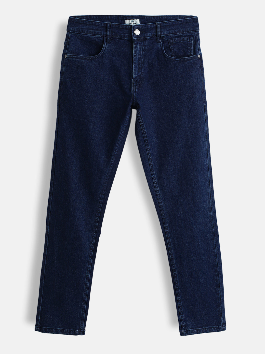 Vintage Skinny Crop Jeans | Dark Blue