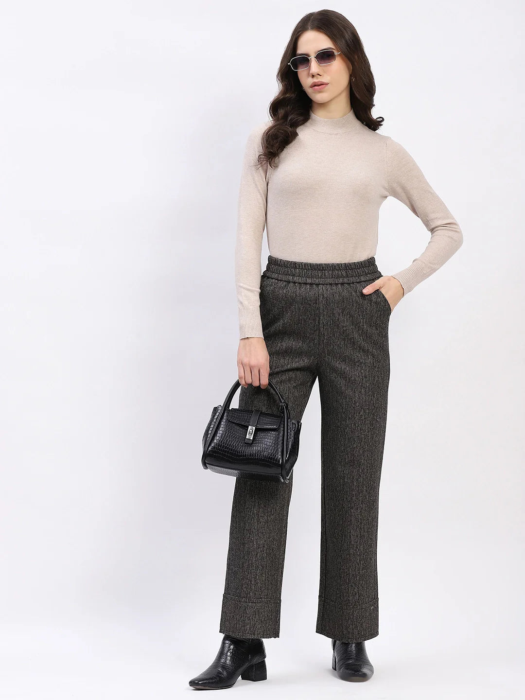 Pinstripe Chevron Winter Lower