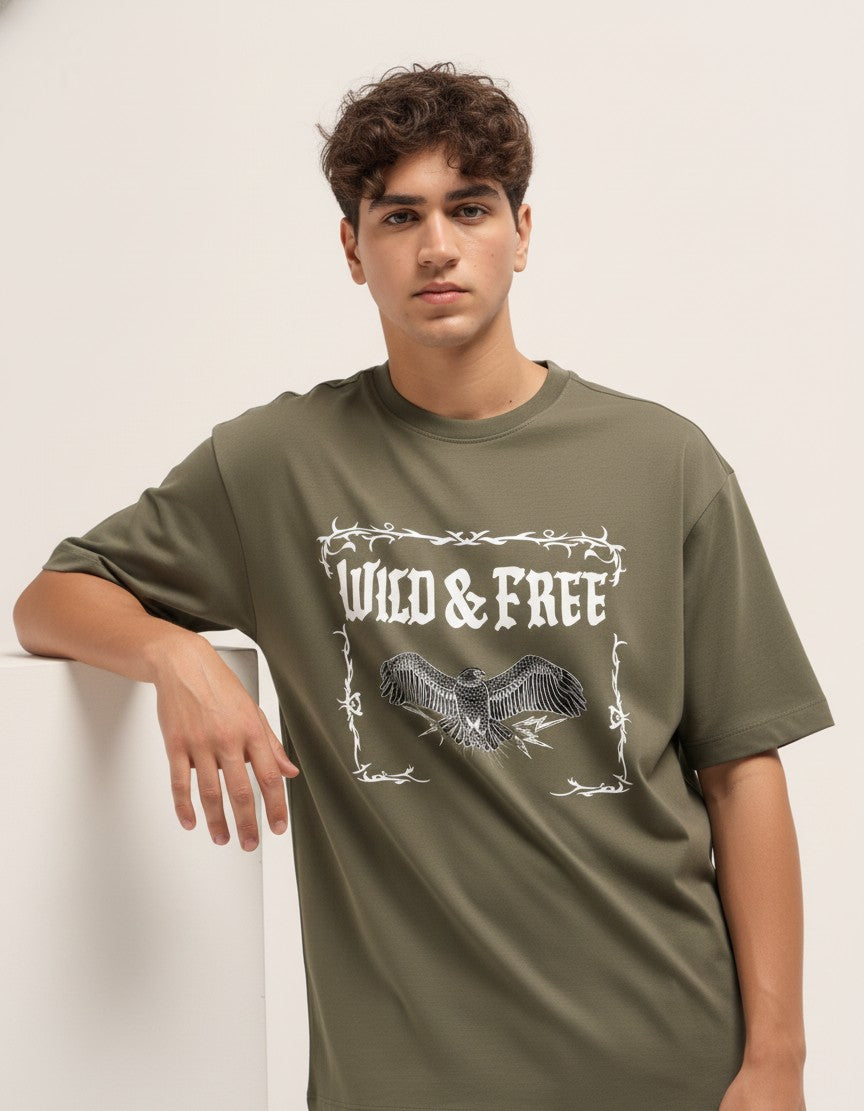 Men Oversized Cotton T-Shirt