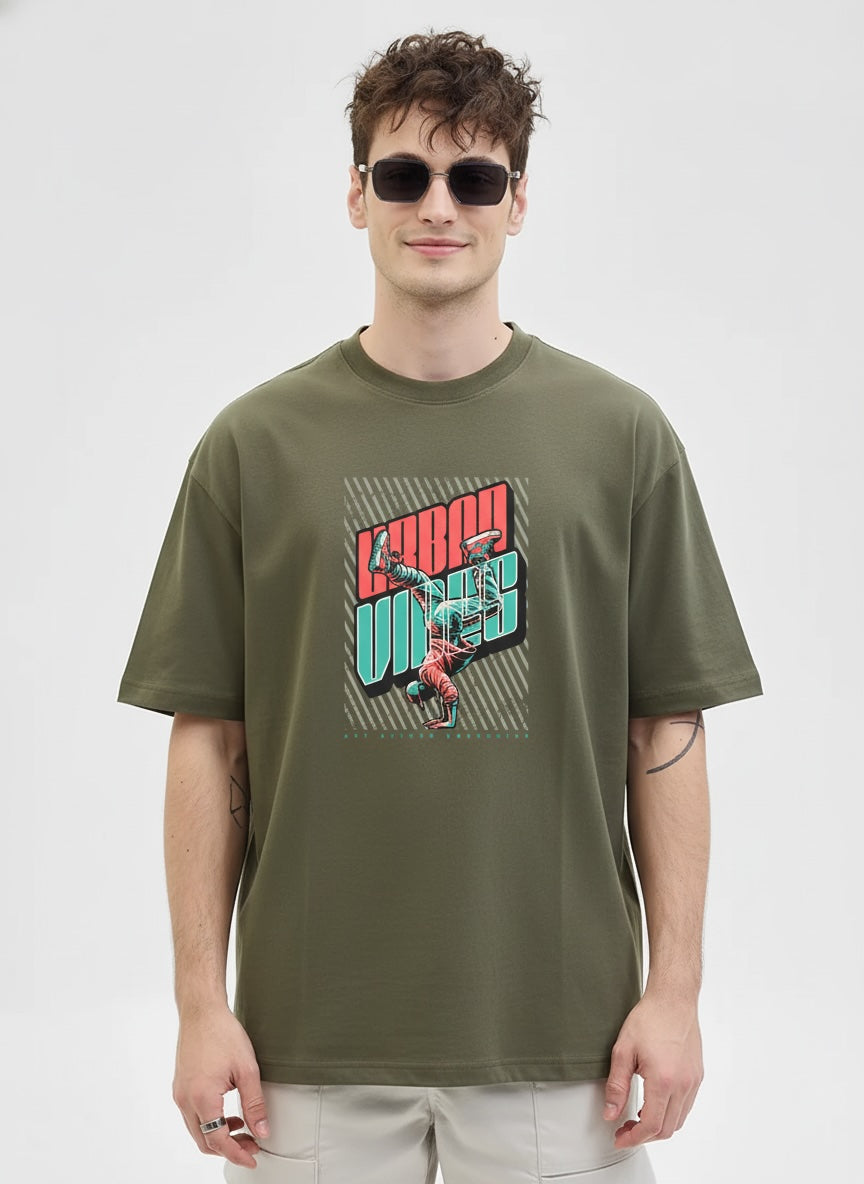 Men Oversized Cotton T-Shirt