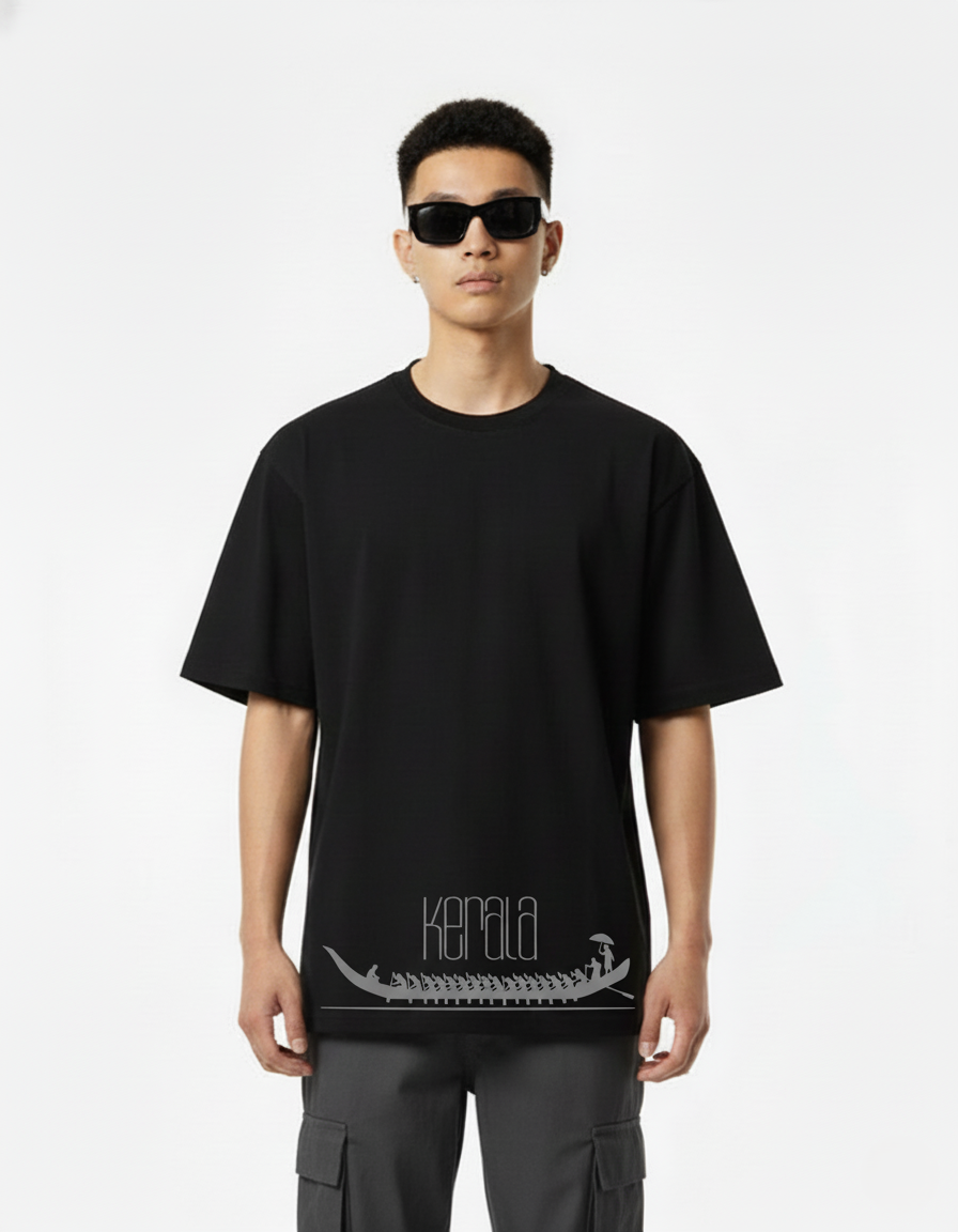 Men Printed Cotton Oversized T-Shirt