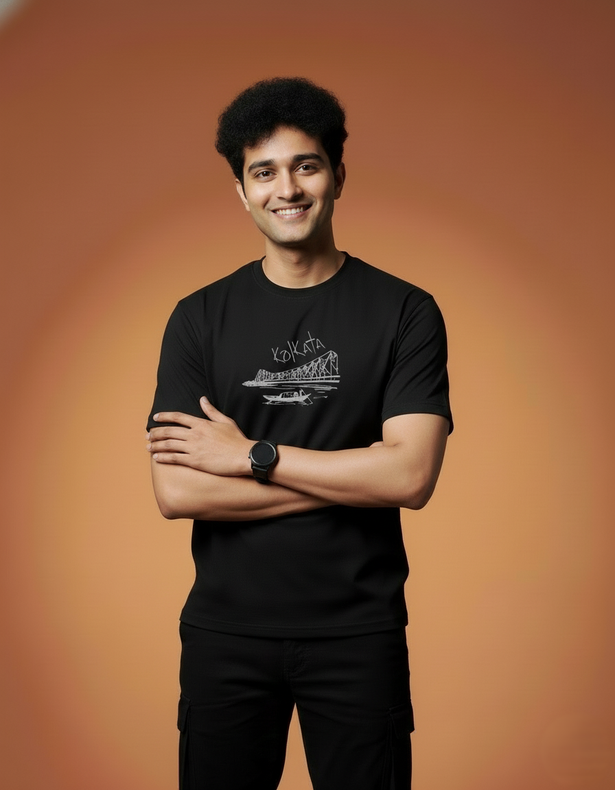 Men Printed Regular Cotton T-Shirt