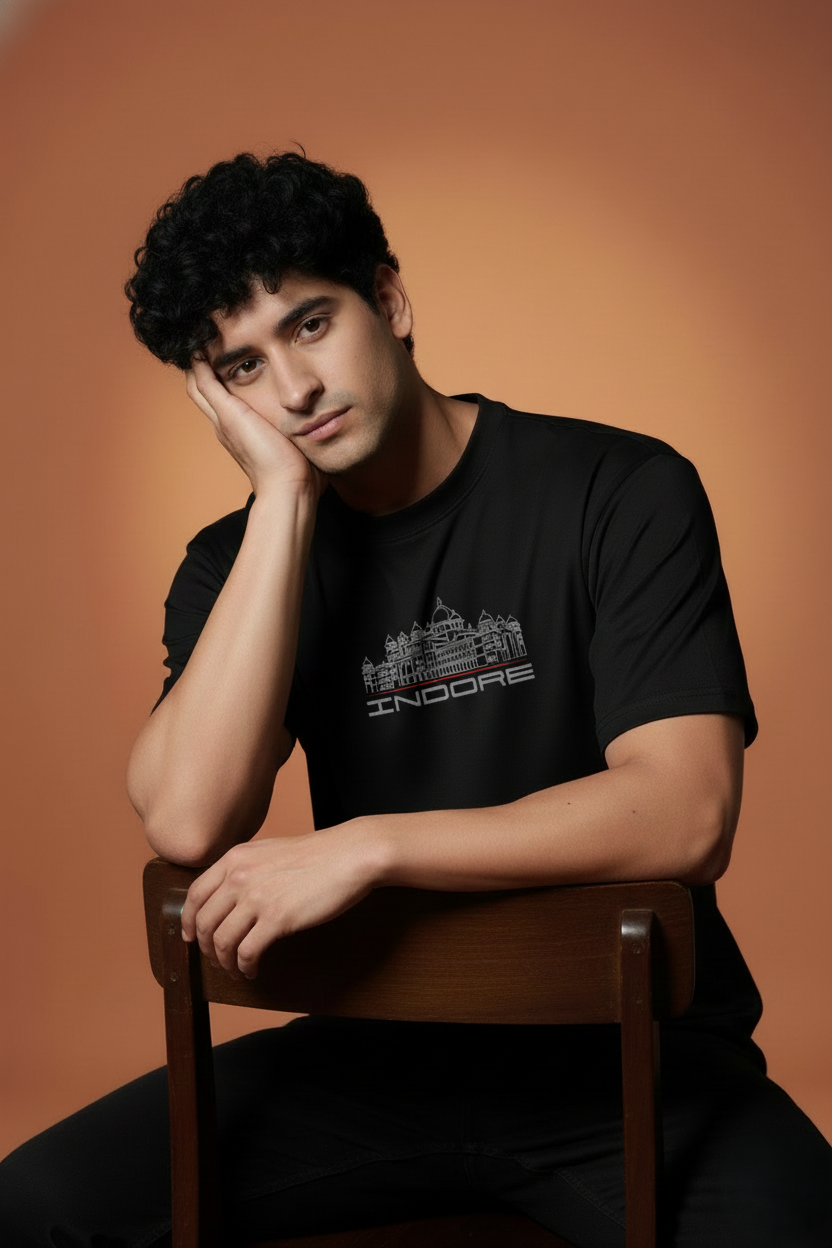 Men Printed Regular Cotton T-Shirt