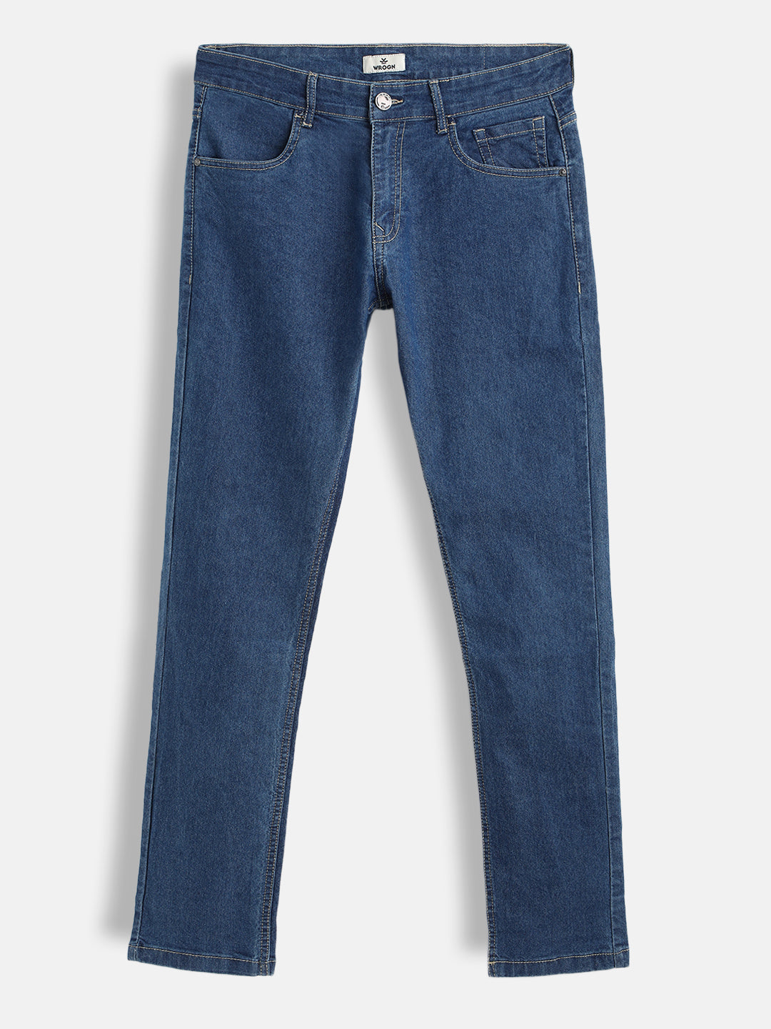 Sleek Slim Fit Light Blue Jeans