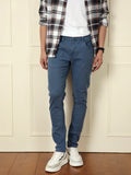 Slim Tapered Coloured Denim Jeans | Blue