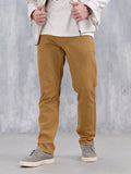 Men'S Casual Relaxed Fit Jeans  | Khaki