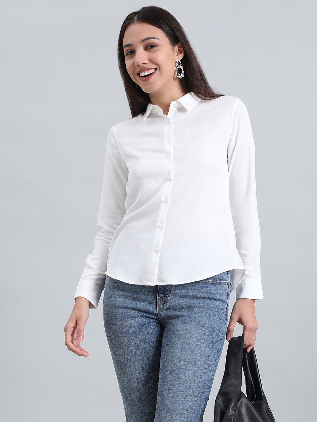 Rayon Classic Collar Shirt