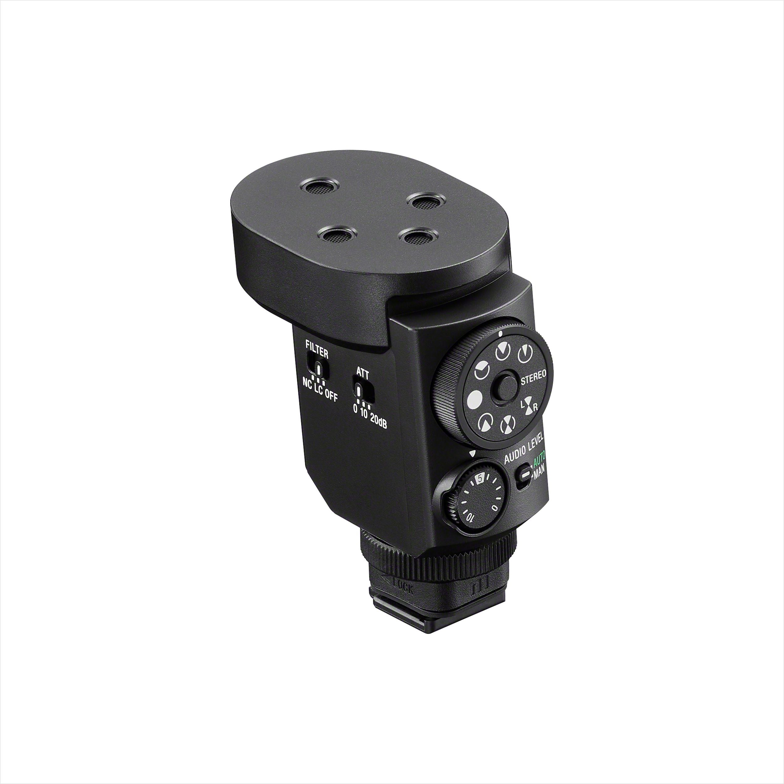 Sony ECM-M1 Digital Shotgun Camera Microphone | Eight Audio Recording Modes | Compact Microphone, Ideal for YouTubers | Vlogging & Content Creation | Interviews & Wedding Filmmakers