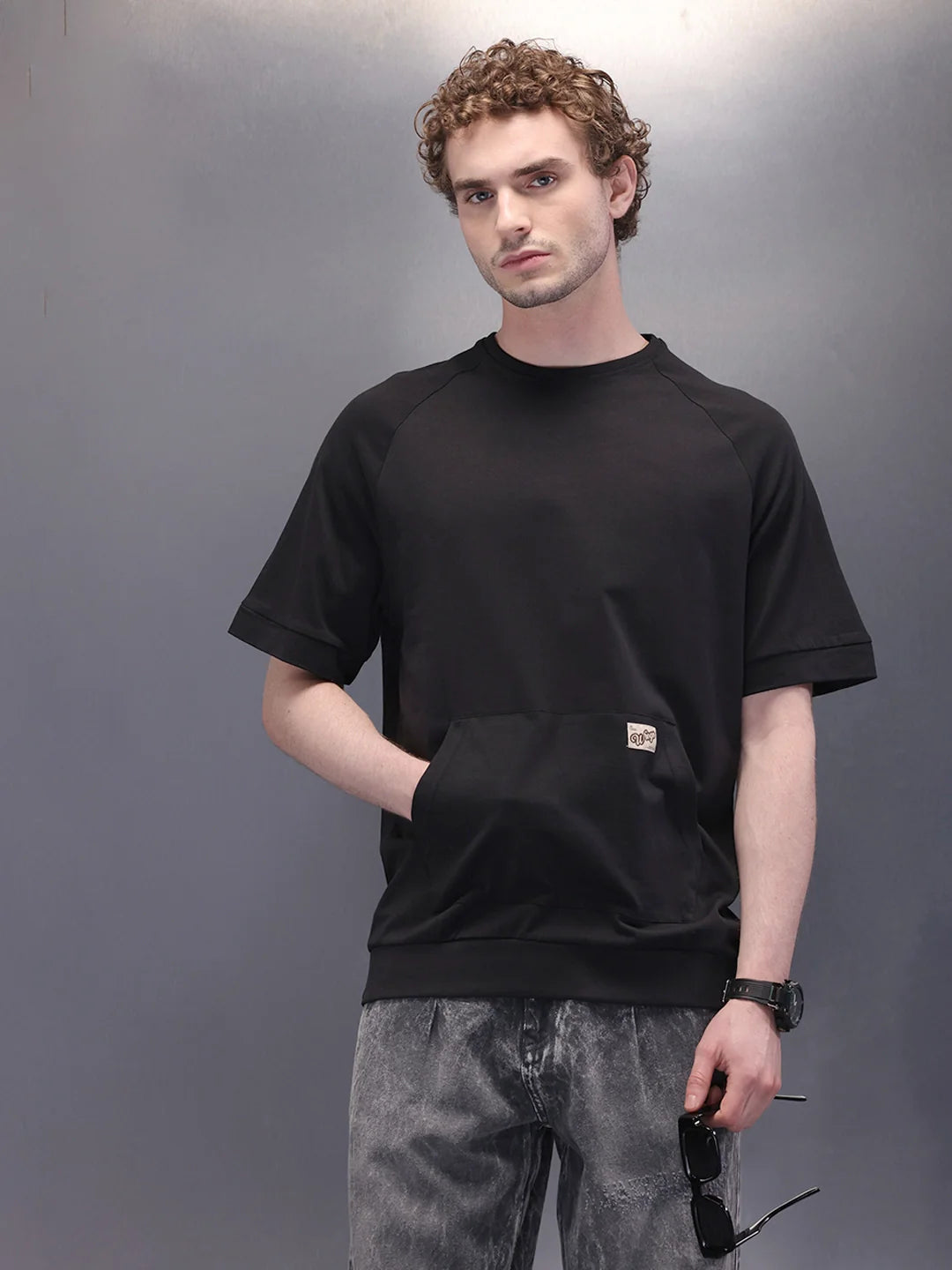 Cut & Sue Oversized T-Shirt | Black