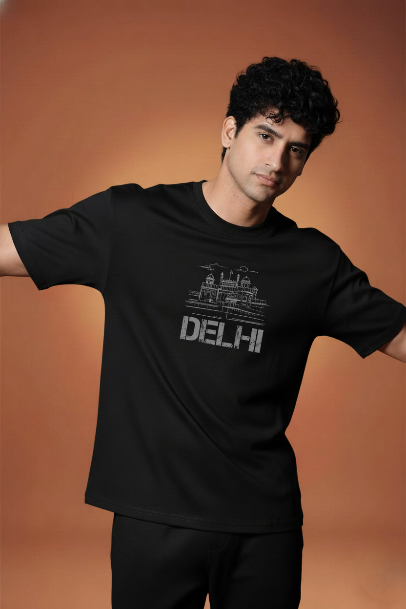 Men Printed Regular Cotton T-Shirt