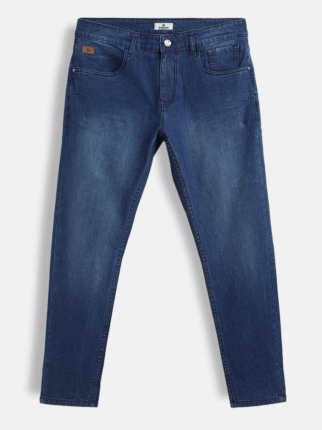 Vintage Fade Skinny Crop Jeans | Blue