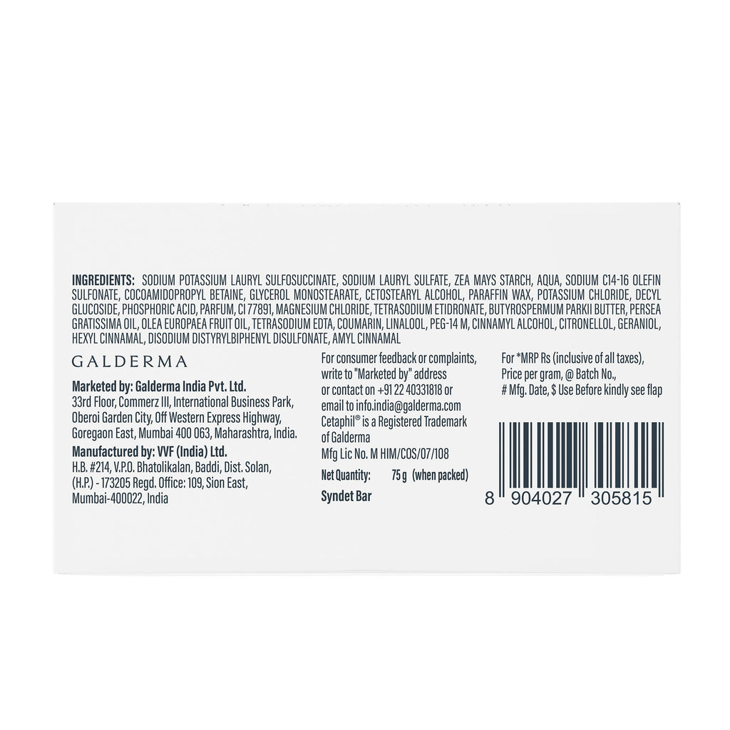 Cetaphil Baby Mild Bar with Shea Butter