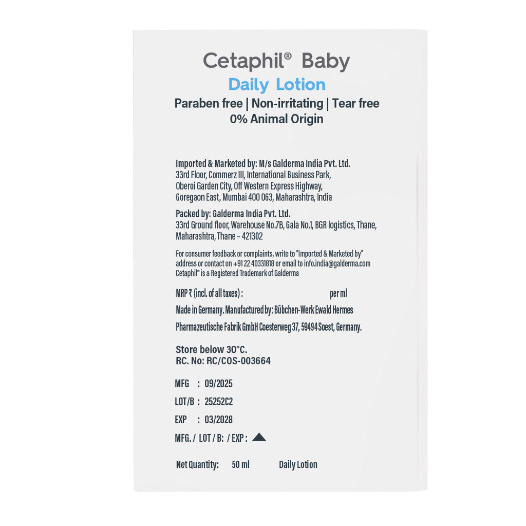 Cetaphil Baby Daily Lotion - 50 ml