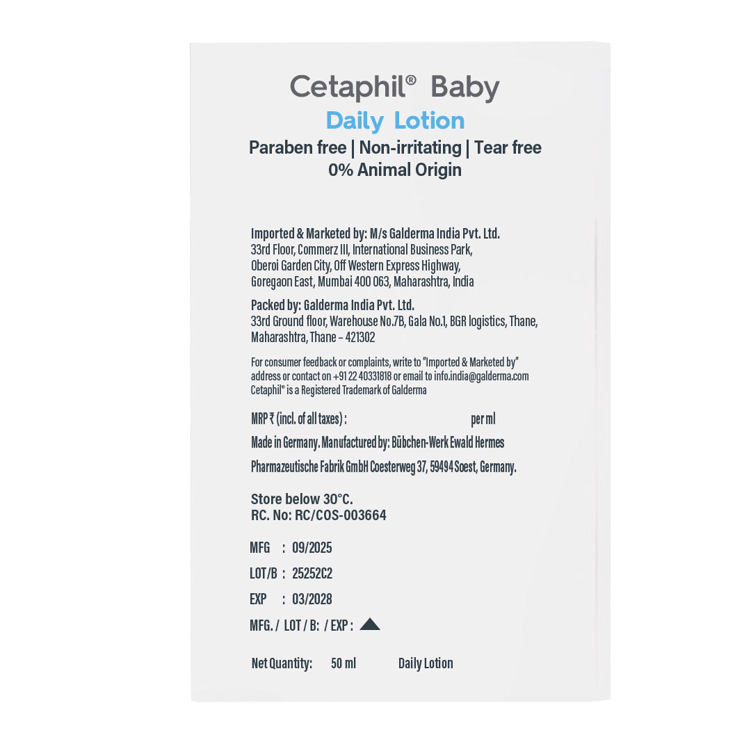Cetaphil Baby Daily Lotion - 50 ml