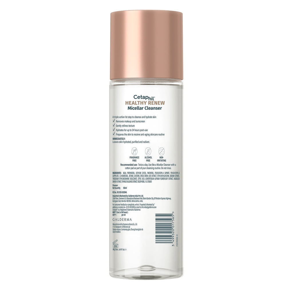 Cetaphil Healthy Renew Micellar Cleanser - 160ml