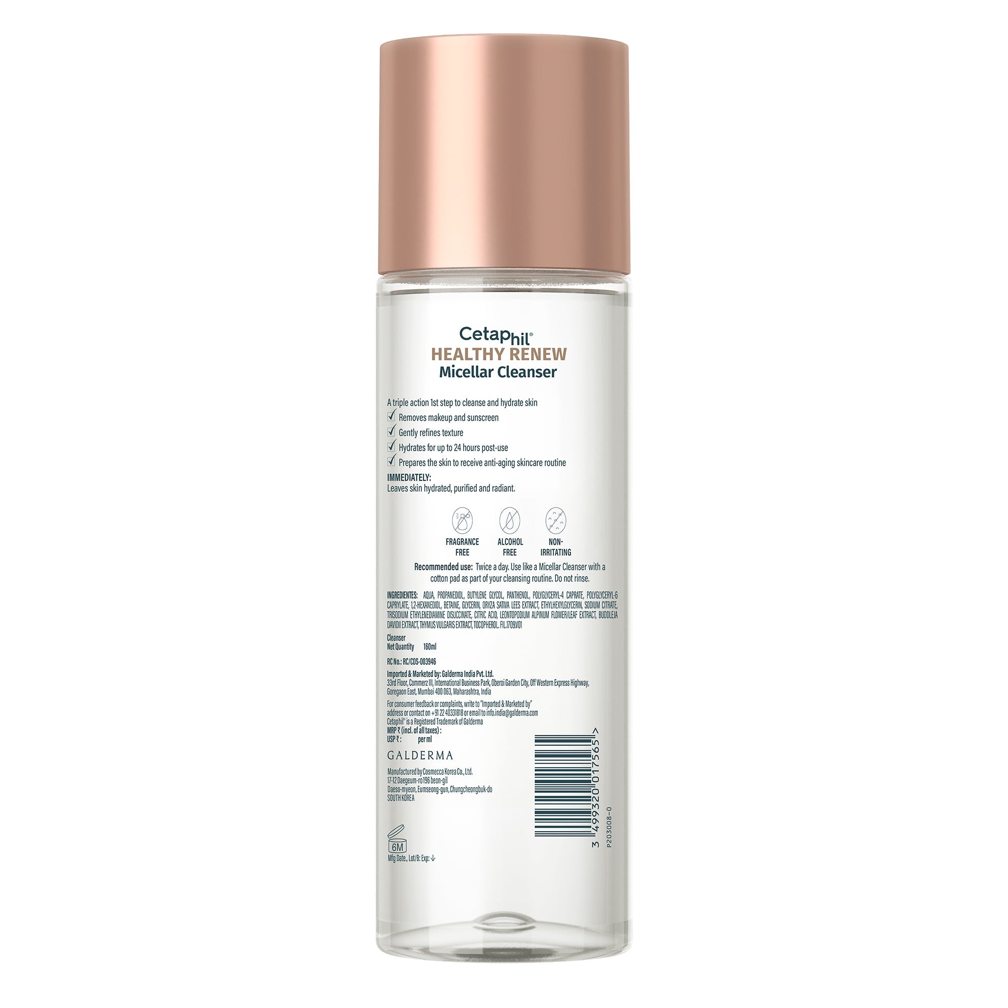 Cetaphil Healthy Renew Micellar Cleanser - 160ml