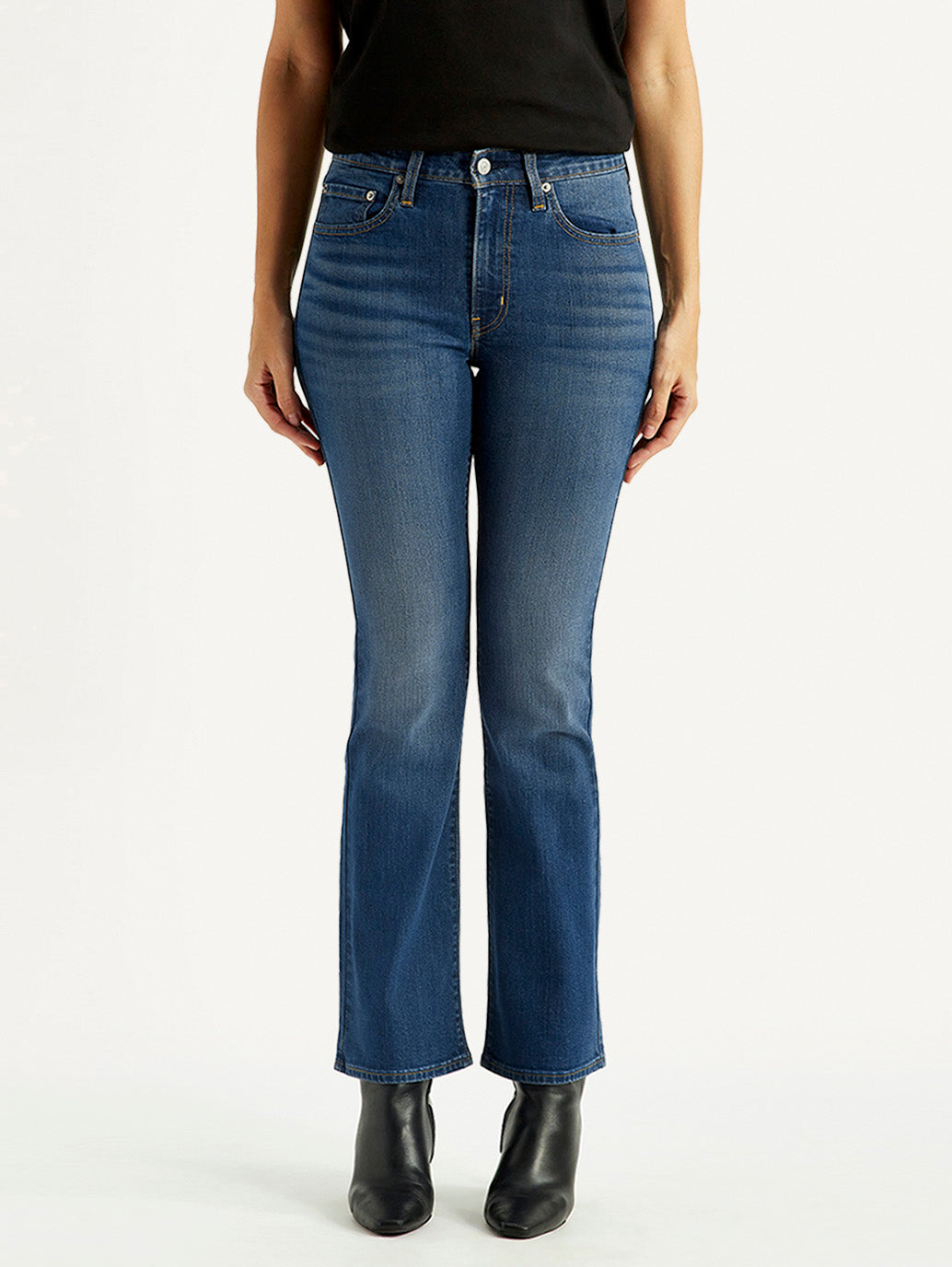 Women's 725 Dark Indigo Bootcut Fit High Rise Jeans