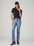 Womens 725 High Rise Flared Fit Cotton Stretch blend Jeans