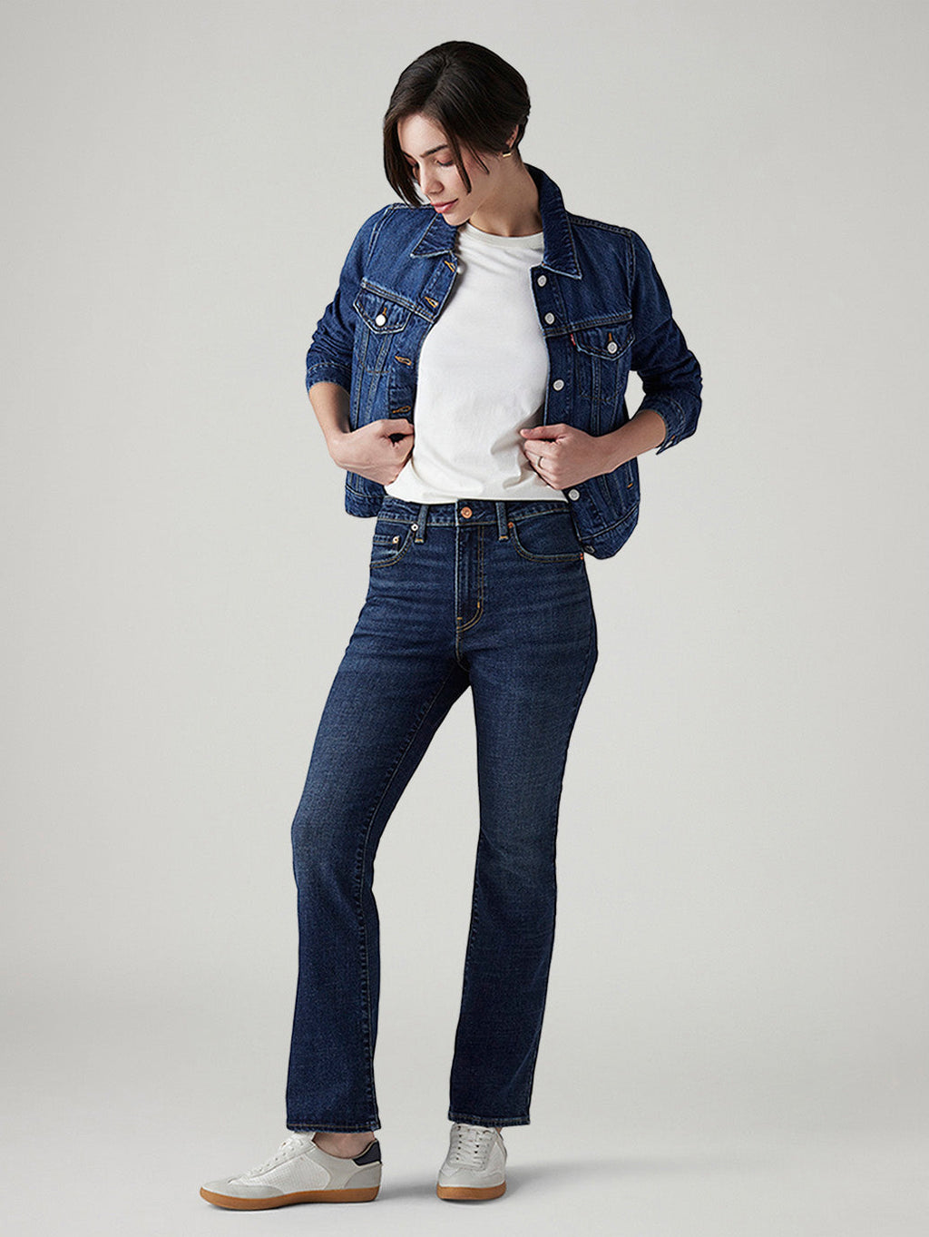Women's 725 Dark Indigo Bootcut Fit High Rise Jeans