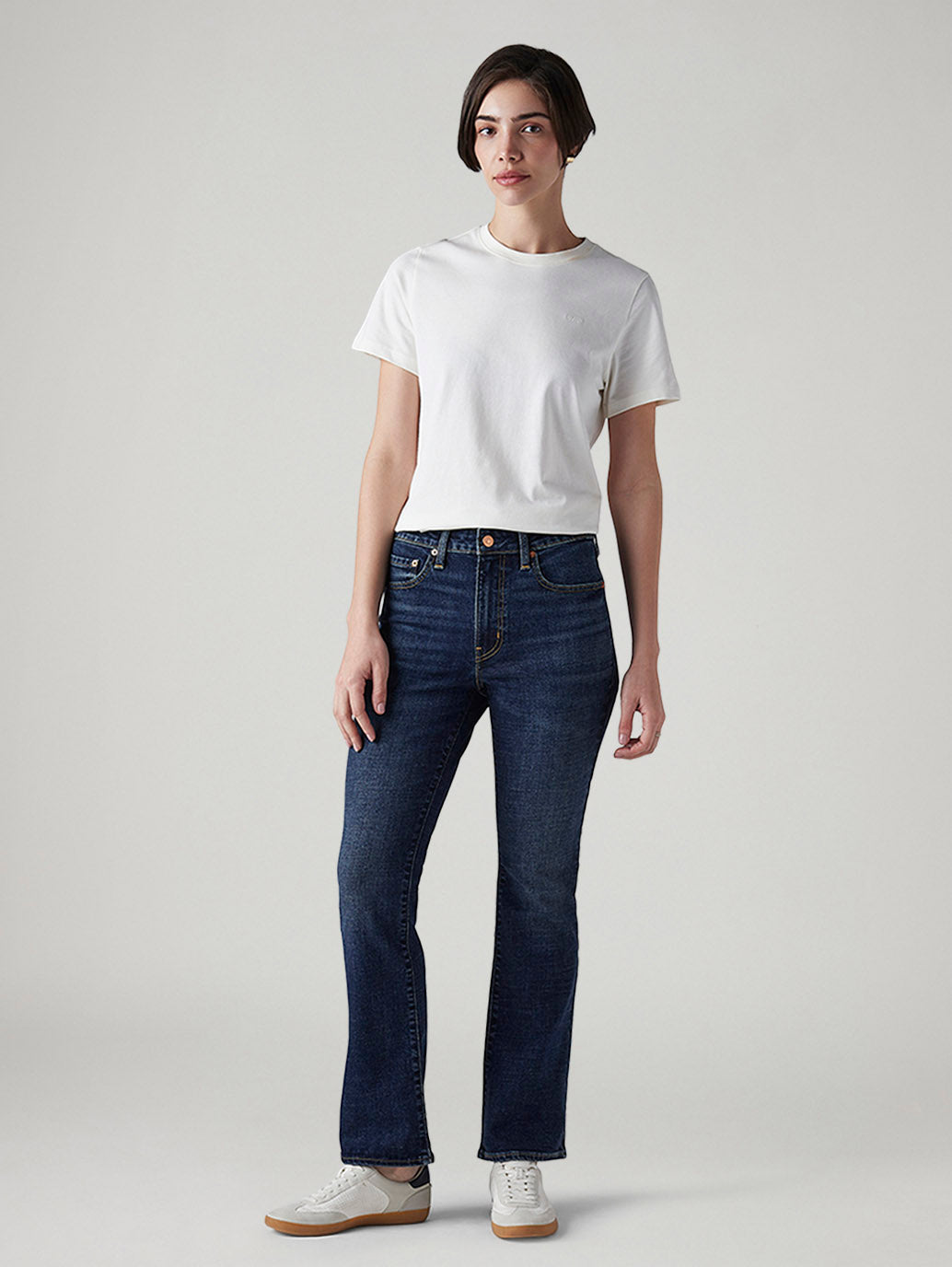 Women's 725 Dark Indigo Bootcut Fit High Rise Jeans