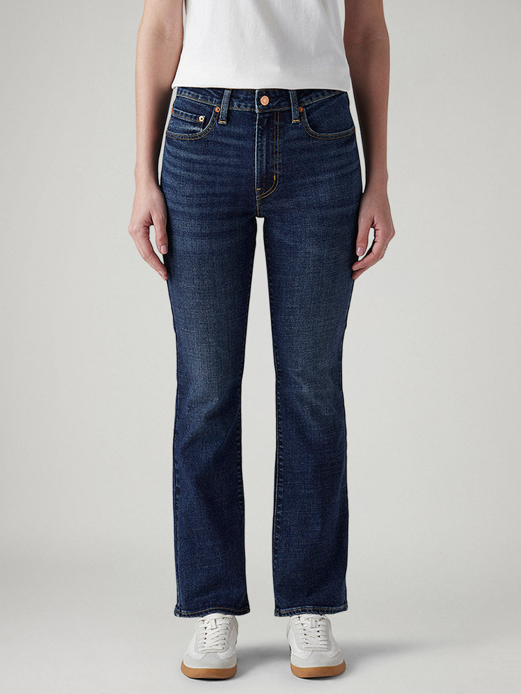 Women's 725 Dark Indigo Bootcut Fit High Rise Jeans