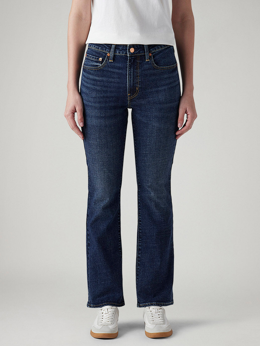 Women's 725 Dark Indigo Bootcut Fit High Rise Jeans